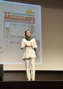 سخنرانی زهرا فراهانی‌فرد در رویداد جشنواره مد و لباس فجر